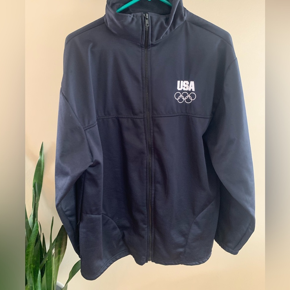 Navy Blue Tracksuit,‎ USA Olympics Jacket.